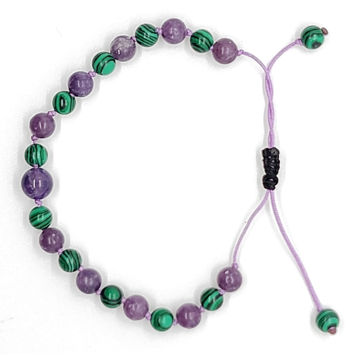 Transform adjustable mini mala bracelet