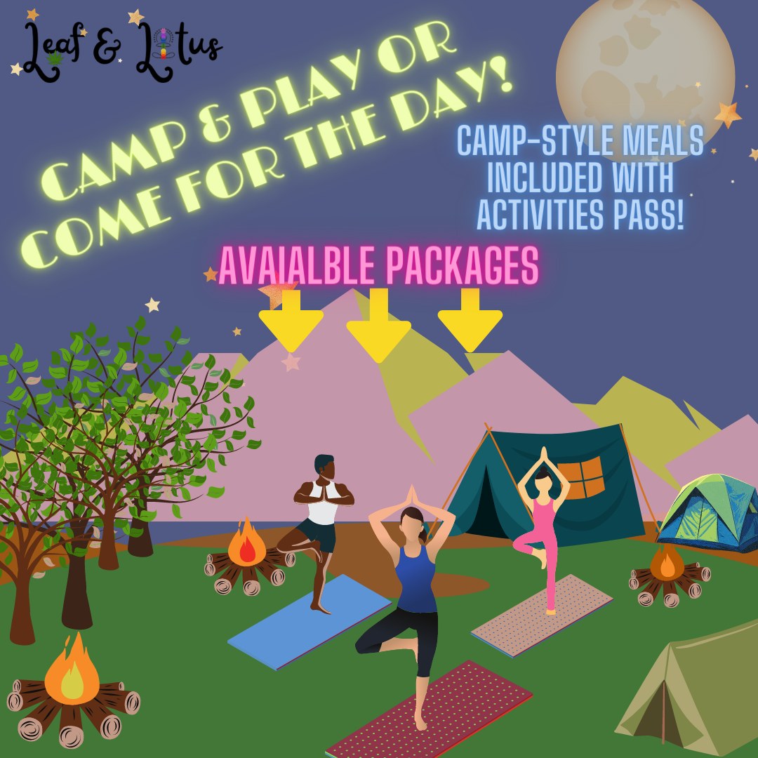 Canna-Yoga Camp-Out CAMPING PASS Camping only! (Must purchase a retreat pass too!)