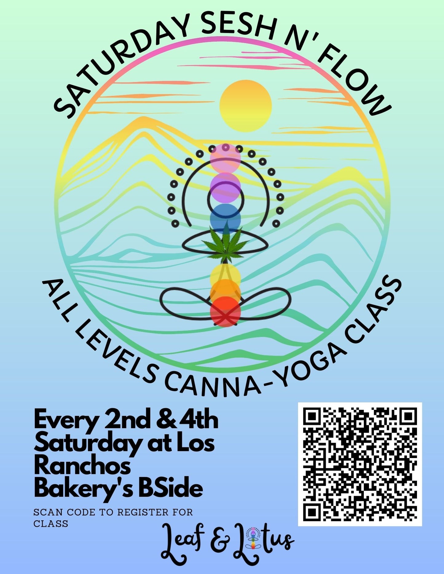 Canna-Yoga Sesh n' Flow at Los Ranchos Bakery