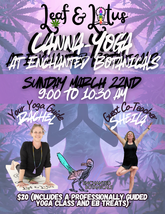 Canna-Yoga at Enchanted Botanicals